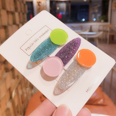 wholesale korean cute shape children girls bling bling Duckbill hair clips