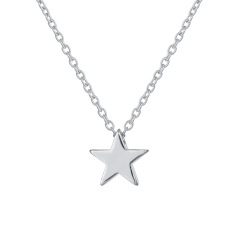Amazon ins hot creative retro simple chain alloy pentagram necklaces for women
