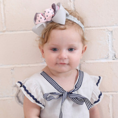 2020 Popular trend baby bows knot hair bands gift box for girls hair accessories