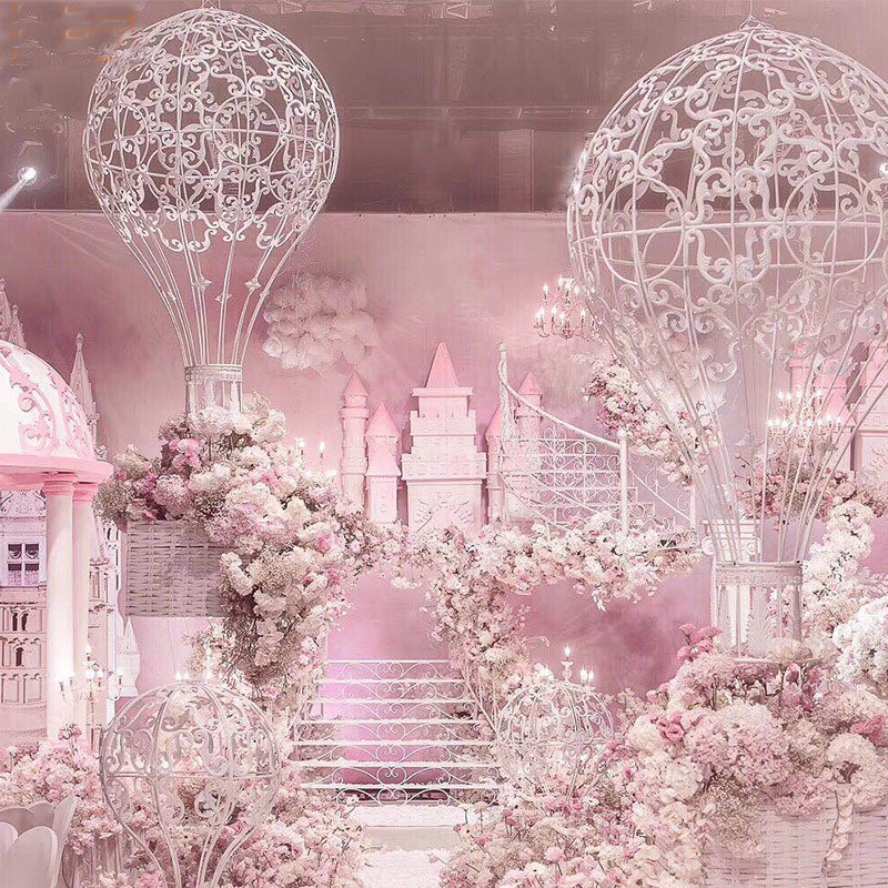 many designs metal ceiling hanging hot air balloons party wedding ceiling decoration