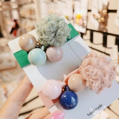 New korea ins autumn and winter elastic hair ropes elastic rubber hair tie pvc