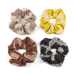 2020 new trendy ladies girls retro flower fabric rubber elastic hair bands 2020 new trendy ladies girls retro flower fabric rubber elastic hair bands