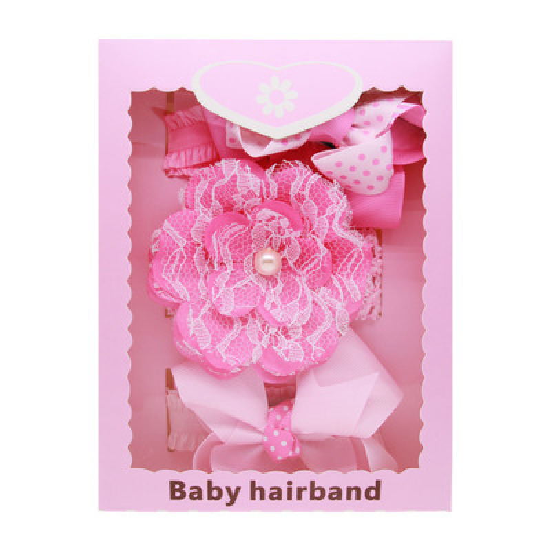 2020 Popular trend baby bows knot hair bands gift box for girls hair accessories 2020 Popular trend baby bows knot hair bands gift box for girls hair accessories