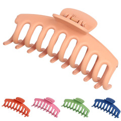 2020 spring and summer new design candy color large frosted hair claw clip