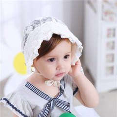 New style sweet Summer Infant Girl Toddler Baby lace Beanie Lace Sun Hat