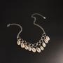 Fashion Shell Tassel Jewelry Exaggeration Alloy Pendant Necklace For Womens