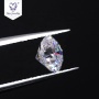 Round brilliant cheap cut fancy colored raw material loose diamond substitutes moissanite Round brilliant cheap cut fancy colored raw material loose diamond substitutes moissanite