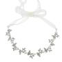 amazon ins fancy custom handmade Crystal rhinestone Bridal wedding head band headband for wedding with pearl