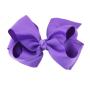 4.5 Inch Grosgrain Ribbon Plain Colors Hair Accessories Hair Clips For Girls