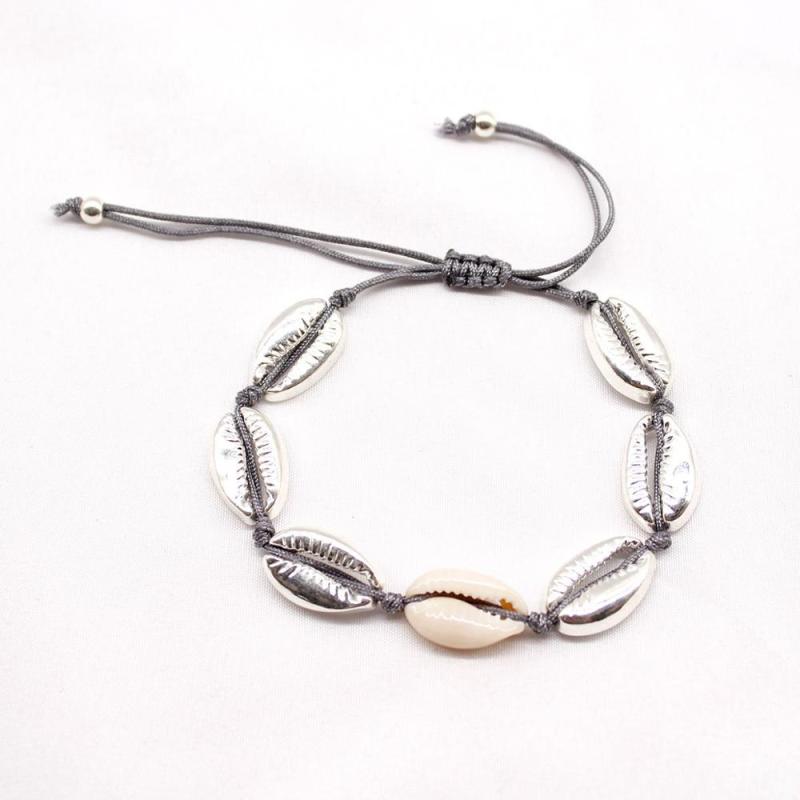 2020 Trendy Summer Jewelry Handmade Bohemia Women Adjustable Sea Shell Bracelet