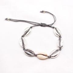 2020 Trendy Summer Jewelry Handmade Bohemia Women Adjustable Sea Shell Bracelet