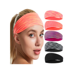 OEM promotion gift stretch Tennis Badminton Basketball Fitness Sweatband custom headband sport