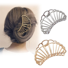 2020 INS Hot smooth gripping retro adult metal hair claw clip for women 2020 INS Hot smooth gripping retro adult metal hair claw clip for women