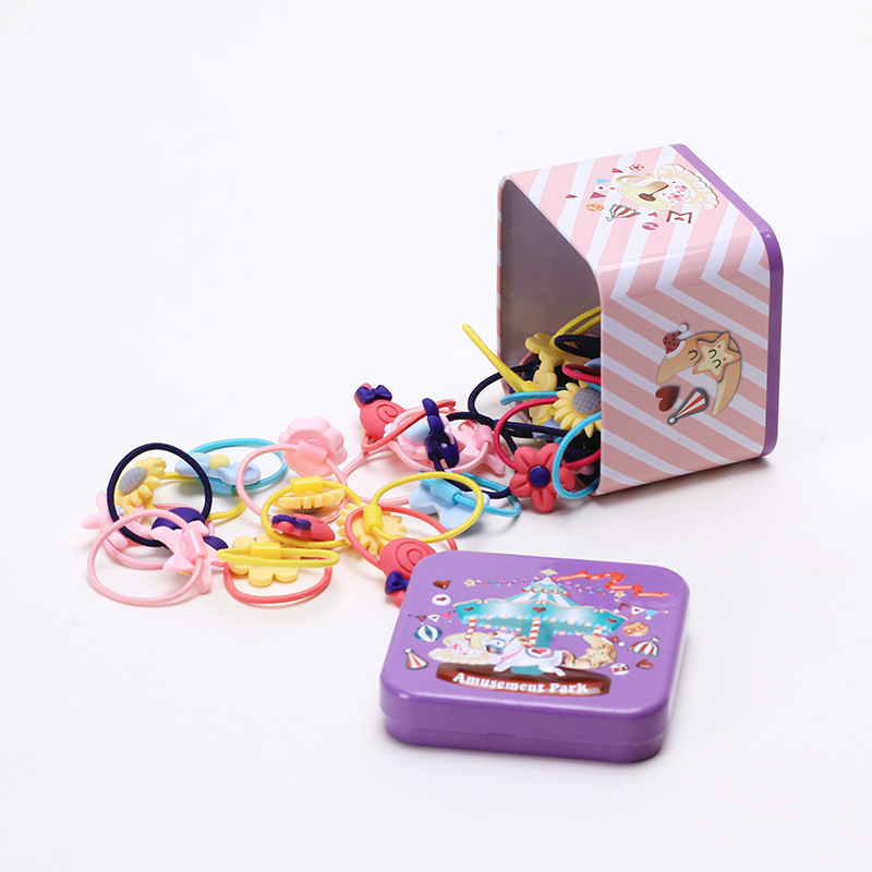 40pcs baby girls pink cotton flower adjustable elastic hair tie hair band 40pcs baby girls pink cotton flower adjustable elastic hair tie hair band