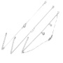 4 Sets korean style silver 925 foot jewelry sea shell sea star anklets chains for women feet 4 Sets korean style silver 925 foot jewelry sea shell sea star anklets chains for women feet