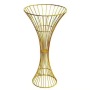 custom Gold metal Road Lead Flower Vase Stand for Wedding Centerpiece Decoration