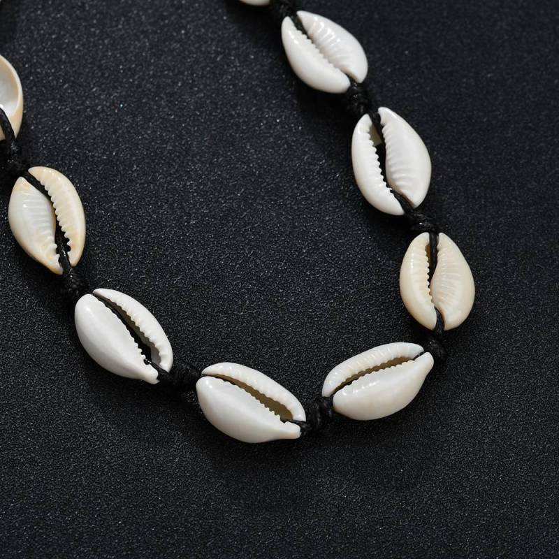Personalized casual women jewelry accessories handmade shell choker necklace