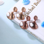 2019 Beach Exaggeration Jewellery customized latest designs shell earrings