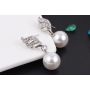 best sell cheap amazon Korean valentine's day christmas gift jewelry women earring necklace pearl set best sell cheap amazon Korean valentine's day christmas gift jewelry women earring necklace pearl set