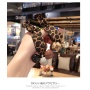 Simple korean elastic head ropes leopard print hair tie bracelet diy for female Simple korean elastic head ropes leopard print hair tie bracelet diy for female
