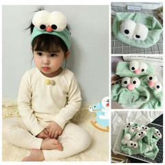 Wholesale Face Washing Mint Green Eye Popping Winter Polar Fleece Headband