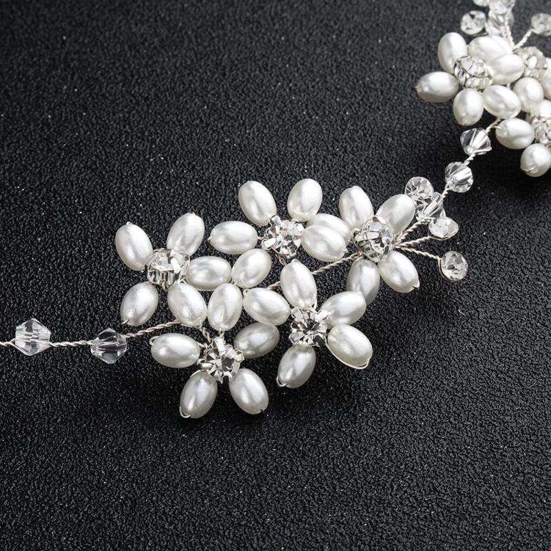 Bride Tiaras Wedding pearl Hair Accessories crystal bridal Headbands Bride Tiaras Wedding pearl Hair Accessories crystal bridal Headbands