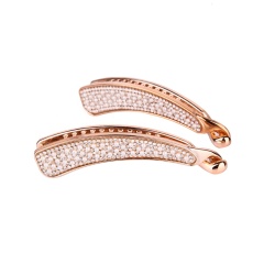 Fashion full diamond toothed pearl crystal headdress decoration vertical hair claw ponytail clips Fashion full diamond toothed pearl crystal headdress decoration vertical hair claw ponytail clips