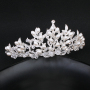 New dsgin silver pearl wedding crystal bridal tiaras and crowns for girls