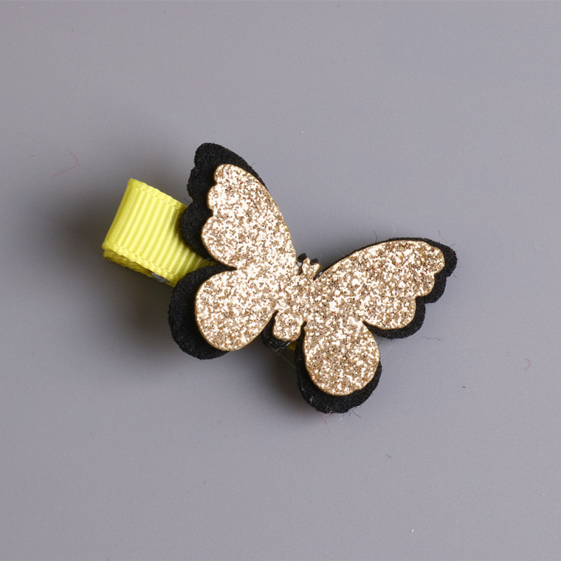 wholesale korean butterfly shape child baby kid girls sequin fabric hair clips wholesale korean butterfly shape child baby kid girls sequin fabric hair clips