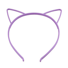 Colorful custom kids hair accessories cat plastic cat ear headband
