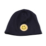 Wholesale embroidered logo emoji beanie unisex winter kinted hats