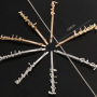 Girls Silver Gold Letters Metal Hair Pin Accessories Fashion Korean Hair Clip Girls Silver Gold Letters Metal Hair Pin Accessories Fashion Korean Hair Clip