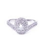 Latest design engagement ring diamond ring jewelry oval moissanite ring Latest design engagement ring diamond ring jewelry oval moissanite ring