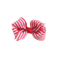 Babies wave point rib fabric bows knot hair clips for girls hair accessories Babies wave point rib fabric bows knot hair clips for girls hair accessories