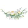 2019 Bride flower Wedding hair accessories women bridal hair combs