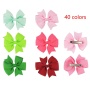 Wholesale colorful girls hair accessories butterfly bow hair clip