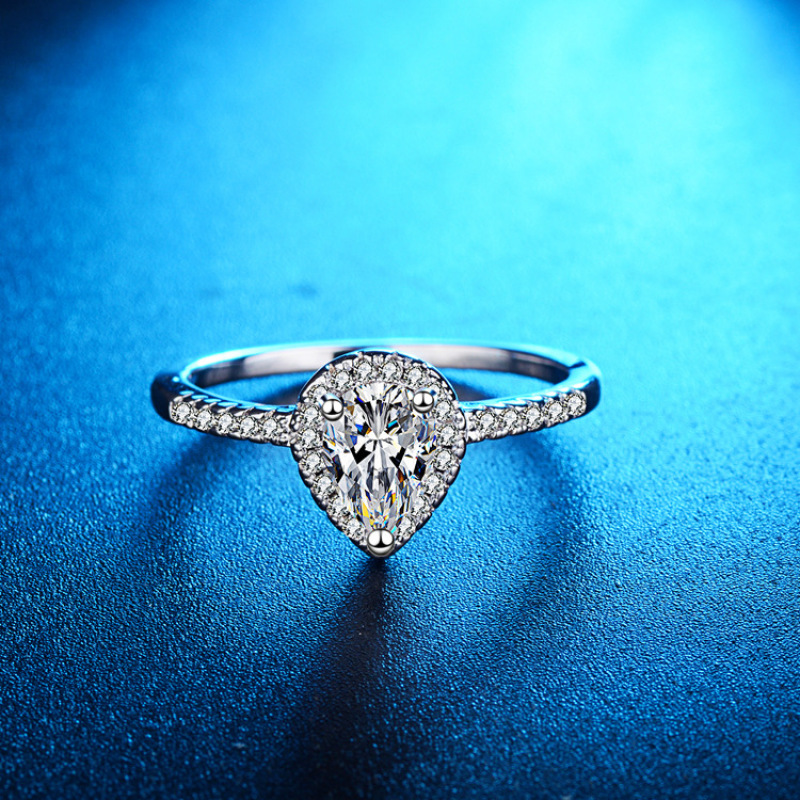 925 Sterling Silver Zircon Gemstone CZ Simple Statement Ring Engagement Ring 925 Sterling Silver Zircon Gemstone CZ Simple Statement Ring Engagement Ring