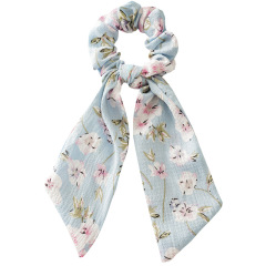 Hot-saling Wholesale Fashion Hair Scrunchies Beautiful Printing Hair Ties For Women