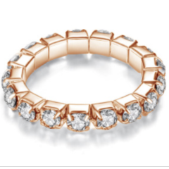 Korean jewelry two finger mixed batch elastic finger ring
