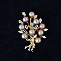 new INS amazon korean fashion wholesale bulk girl women pearl brooch for women lady girls