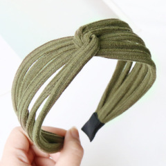 New Hollow Head Wrap Women Headband Twisted Knotted Hair Band Girls