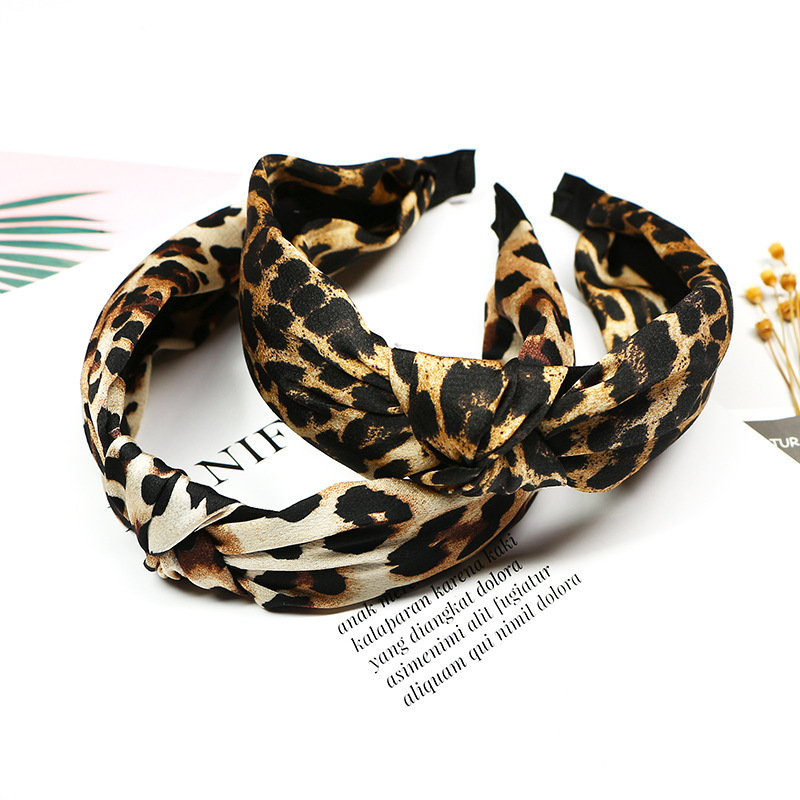 Winter Girls Hair Accessories Leopard Print Hair Band Velvet Headband Winter Girls Hair Accessories Leopard Print Hair Band Velvet Headband