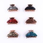 Japan and Korean simple hairpin flower adult  middle ladies hair accessories bath pan hair grab claw clips
