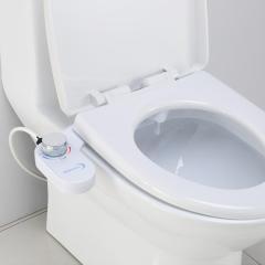 Non-electric bathroom water pressure control abs mechanical bidet attachment for toilet seat