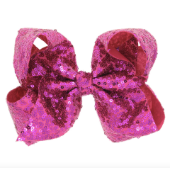 2020 ins shining style sequin rainbow baby knot bow girls accessories hair clips