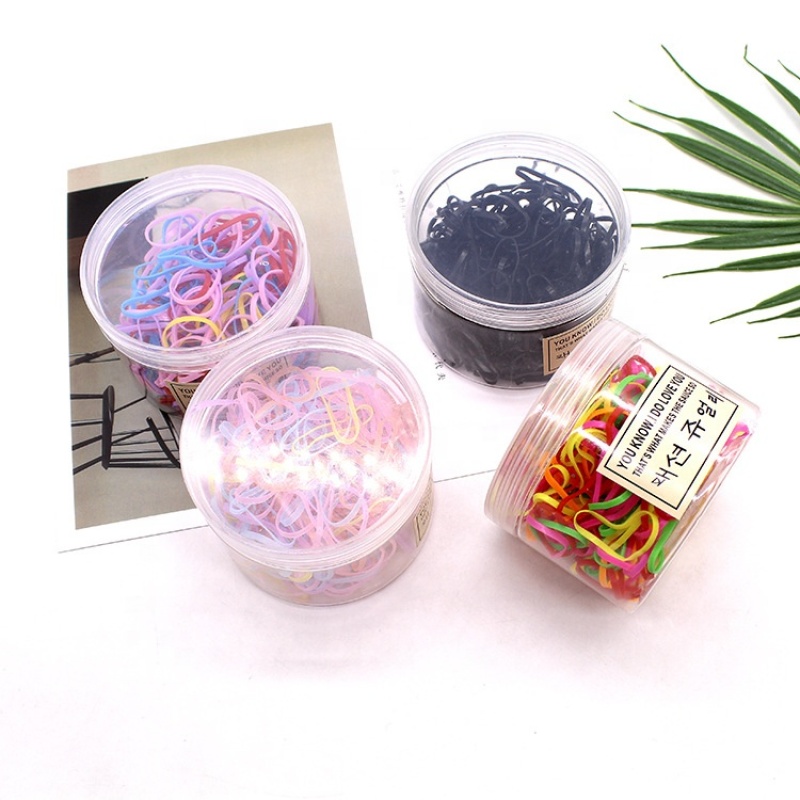 Wholesale hair accessories children's elastic hiar tie girls baby small rubber hair tie for kid Wholesale hair accessories children's elastic hiar tie girls baby small rubber hair tie for kid