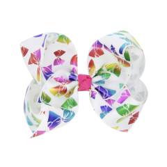 Glamorous JOJO shining spot hairpin clips multi-colored knot girls kids hairpins for hair