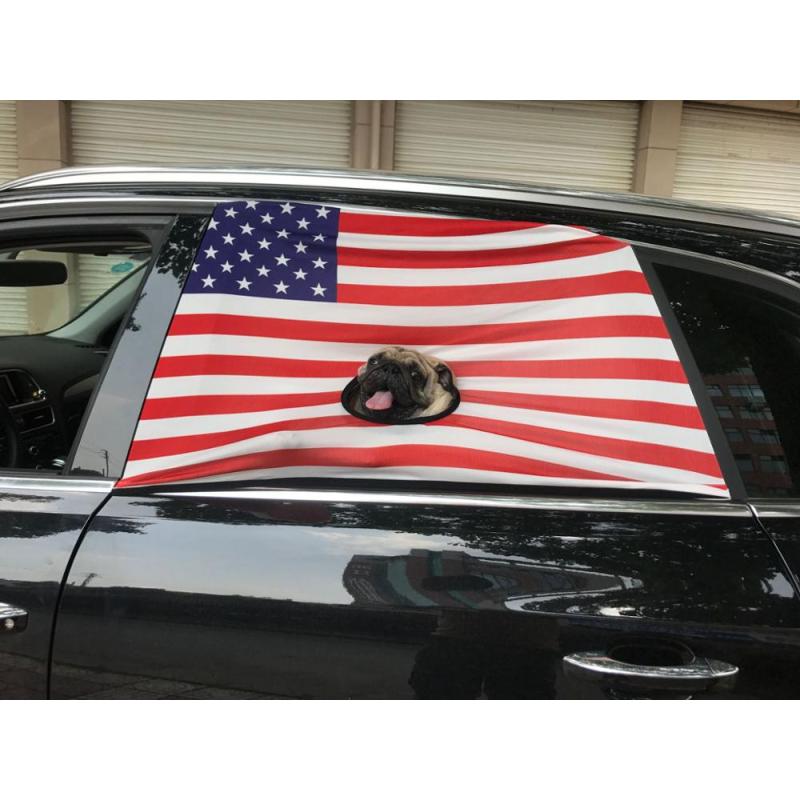 high quality safety peekapet peek a dog pet net car sunshade window sleeve cover