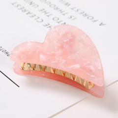 Korean hot sale fashion women girls acetate acrylic hair claw clip for ladies