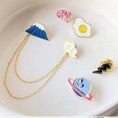 2020 Planet Lightning Enamel Pin Chain Universe Alloy Charm lovely girls brooch tassel Jewelry rhinestone brooch stick pin 2020 Planet Lightning Enamel Pin Chain Universe Alloy Charm lovely girls brooch tassel Jewelry rhinestone brooch stick pin